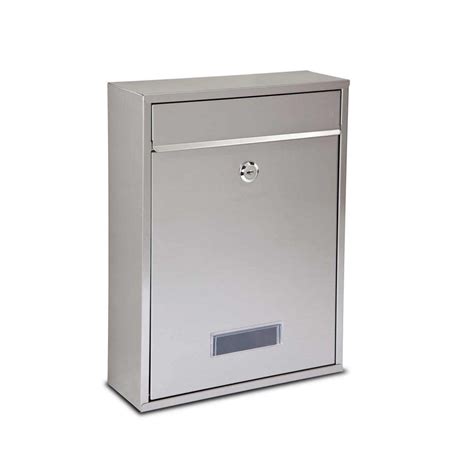 simplex stainless steel post box|Stainless steel Mailboxes at Lowes.com.